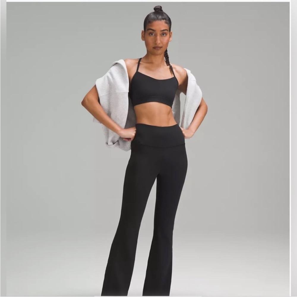 Lululemon Groove Black Flare Pants Sz 8